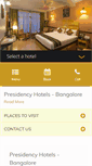 Mobile Screenshot of hotelpresidencyblr.com