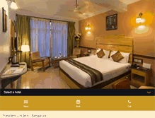 Tablet Screenshot of hotelpresidencyblr.com